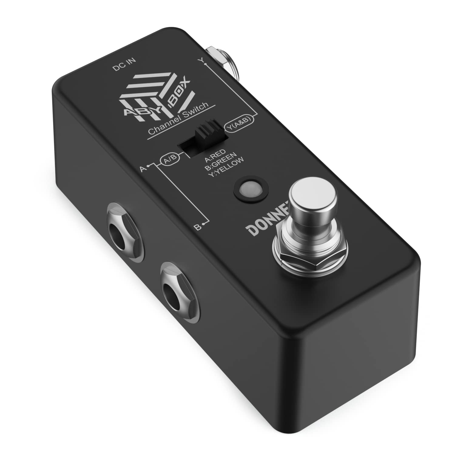 Donner Aby Box Line Selector Ab Switch Mini Guitar Effect Pedal True Bypass